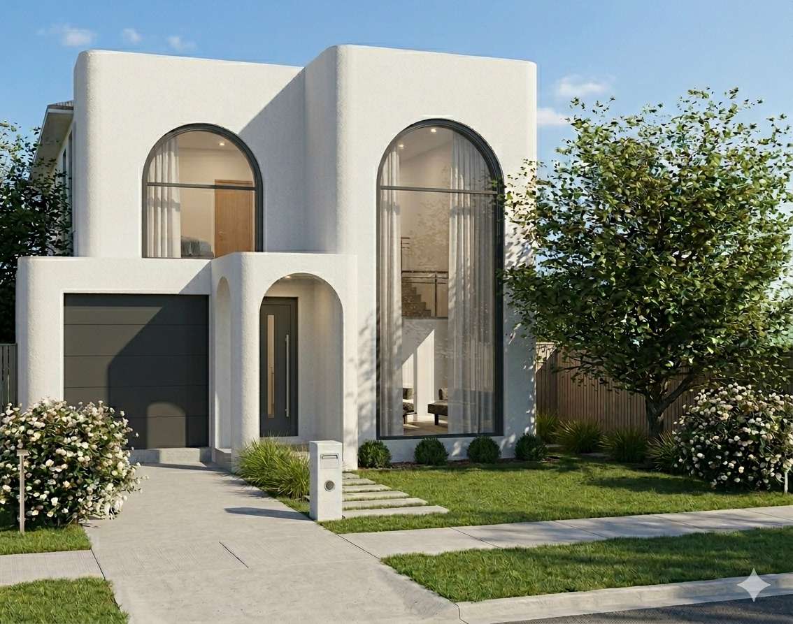 Modern home exterior